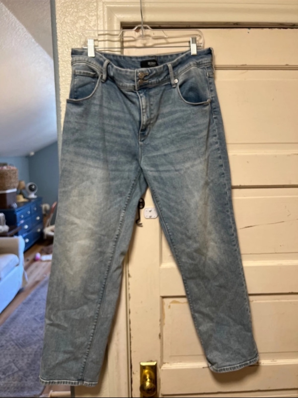 Hudson Light Blue Relaxed Fit Jeans